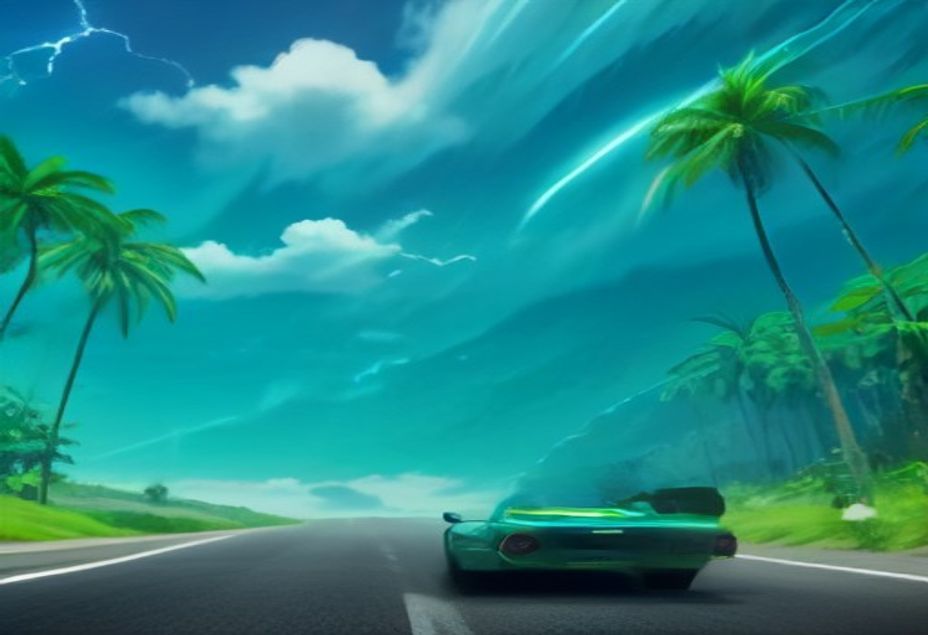 Sonic fonce dans Green Hill